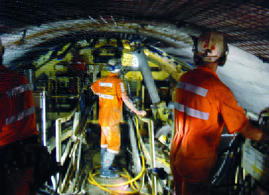 First Application of DSI DCP Bolt for Parramatta Rail Link Tunnel in NSW, Australia First Application of DSI DCP Bolt for Parramatta Rail Link Tunnel in NSW, Australia