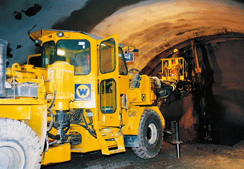 DSI Hollow Bar Anchors secure Eichelberg Tunnel DSI Hollow Bar Anchors secure Eichelberg Tunnel