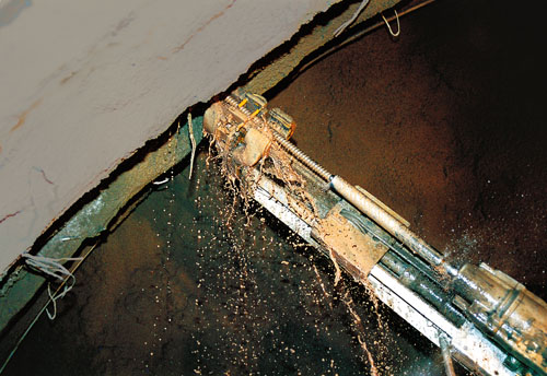 DSI Hollow Bar Anchors secure Eichelberg Tunnel DSI Hollow Bar Anchors secure Eichelberg Tunnel