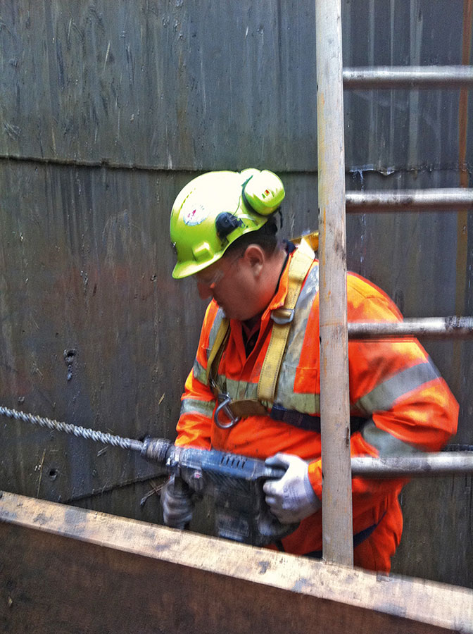 Fast Emergency Response: DSI DRILL TEK injects Wastewater System Shaft Fast Emergency Response: DSI DRILL TEK injects Wastewater System Shaft